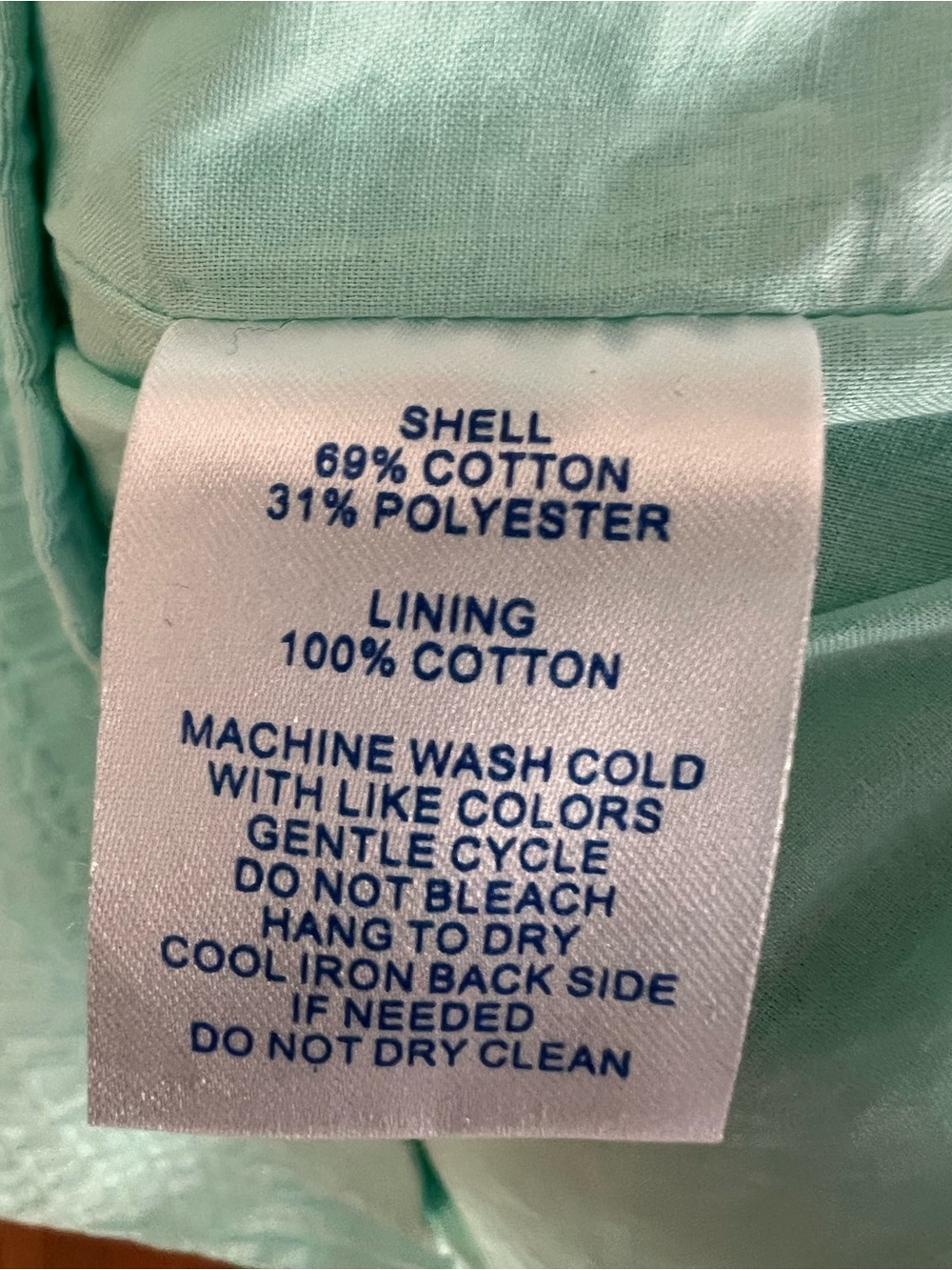 Southern Tide Sleeveless Shift Dress in Aqua Blue - Picture 5 of 6